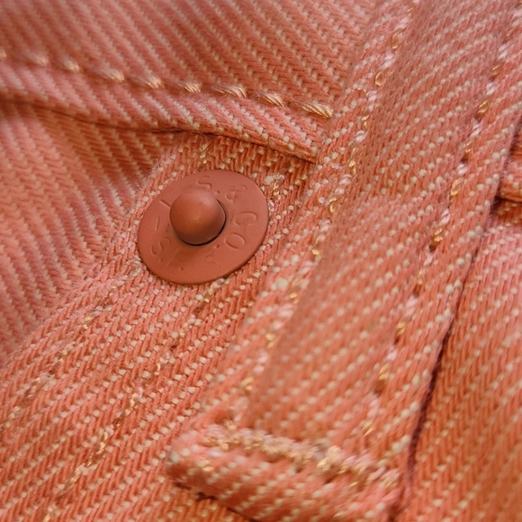 Levi's 501 pink raw men's jeans - Picture 16 of 16